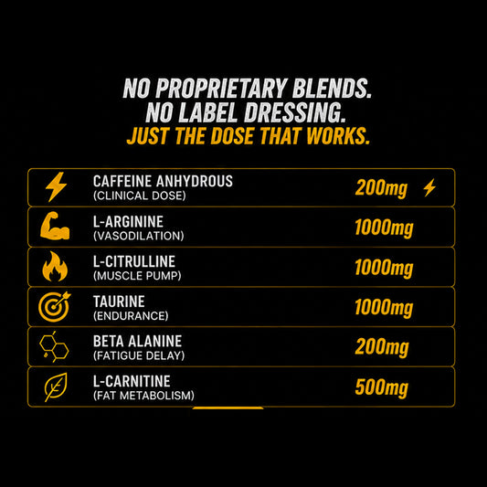 FuelX Pre-Workout  | Energy, Focus & Muscle Pump | 300g (21 Servings)