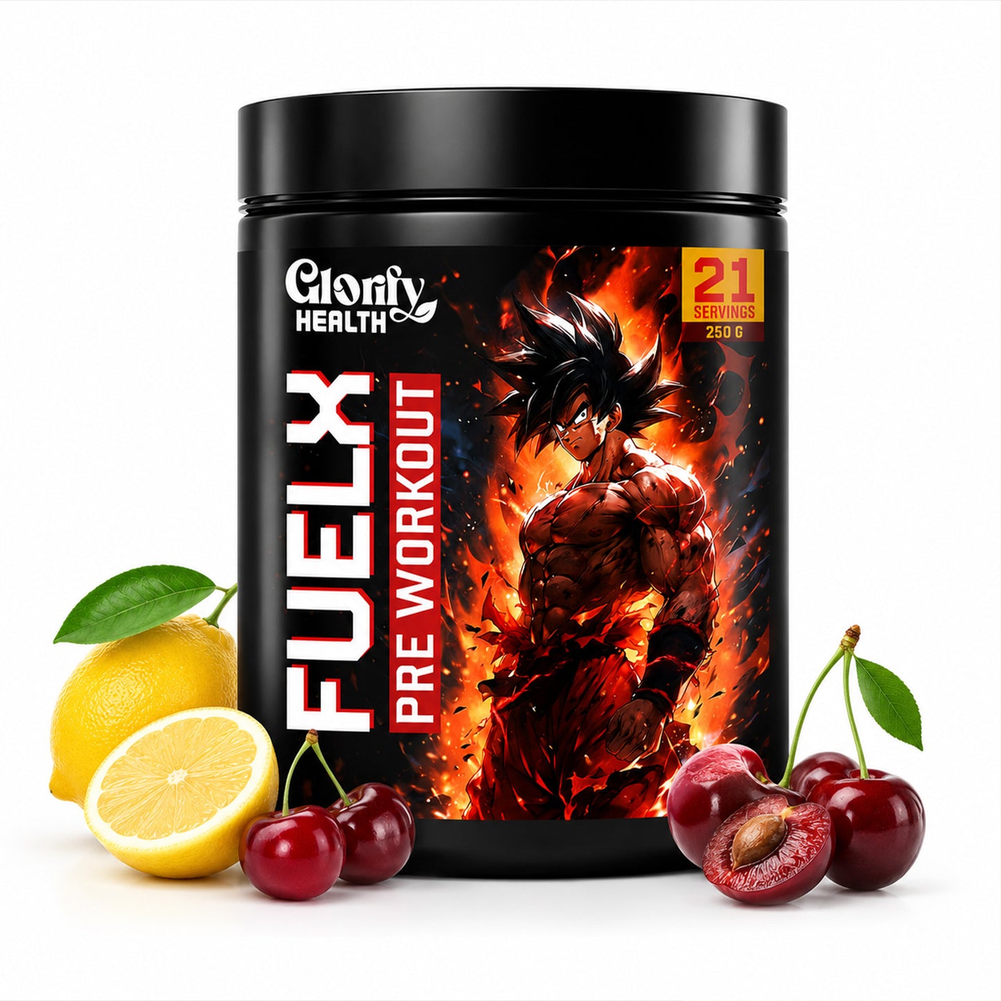 FuelX Pre-Workout  | Energy, Focus & Muscle Pump | 300g (21 Servings)