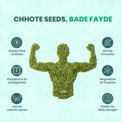 Raw Pumpkin Seeds 250g – High Protein, Natural | GlorifyHealth