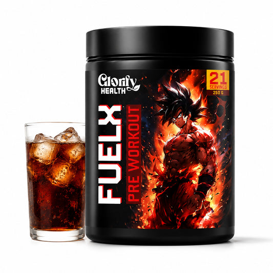 FuelX Pre-Workout  | Energy, Focus & Muscle Pump | 300g (21 Servings)