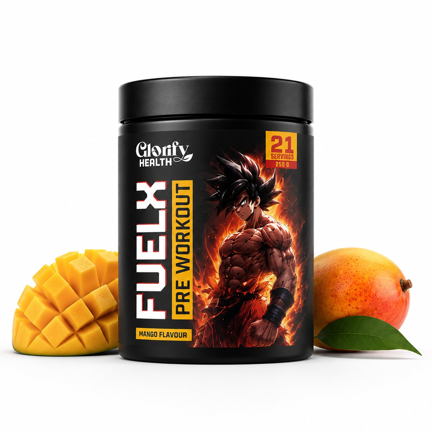 FuelX Pre-Workout  | Energy, Focus & Muscle Pump | 300g (21 Servings)
