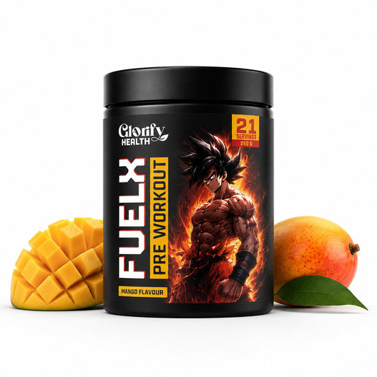 FuelX Pre-Workout  | Energy, Focus & Muscle Pump | 300g (21 Servings)