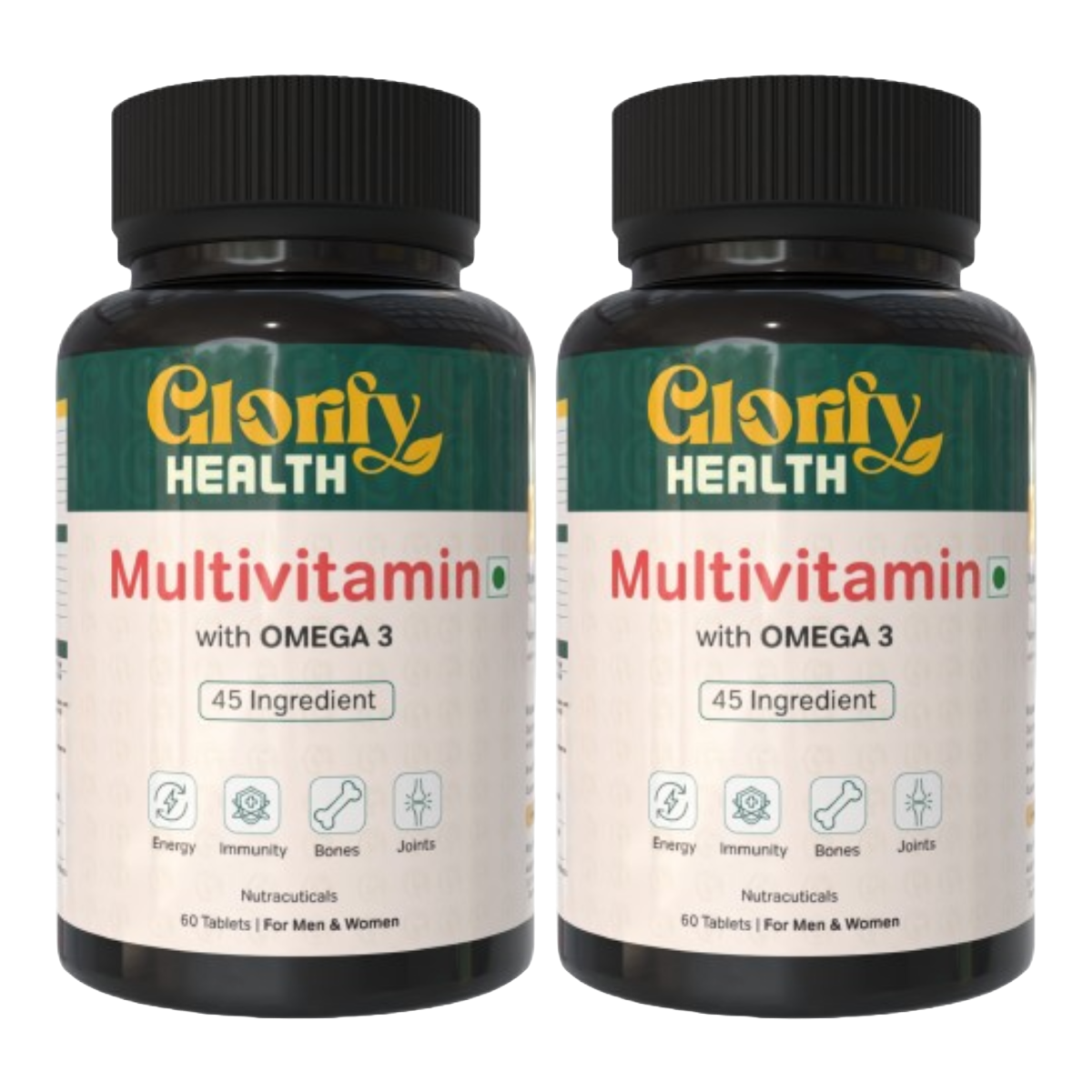 Multivitamin Tablets for Men & Women 60 Days Pack